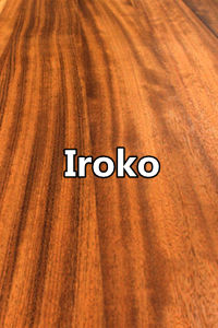 Iroko full stave worktops full lamellas worktops edge grain butcher block countertops 0 American Black Walnut Full Lamellas Worktops